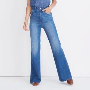 Madewell 11" High-Rise Flare Jeans